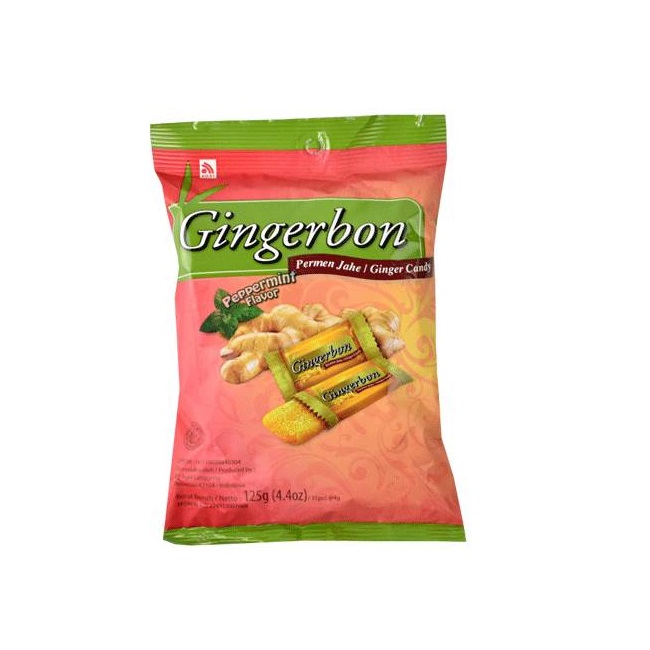 آبنبات زنجبیلی جینجربن Gingerbon وزن 125 گرم