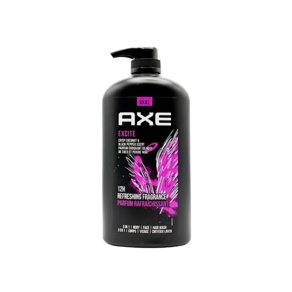 شامپو 3 در 1 اکس AXE مدل Excite حجم 1000 میل
