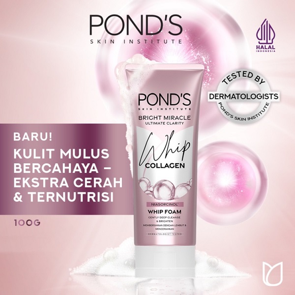 product-grid-gallery-item فوم شوینده صورت کلاژن جوانساز پوندز Pond's وزن 100 گرم