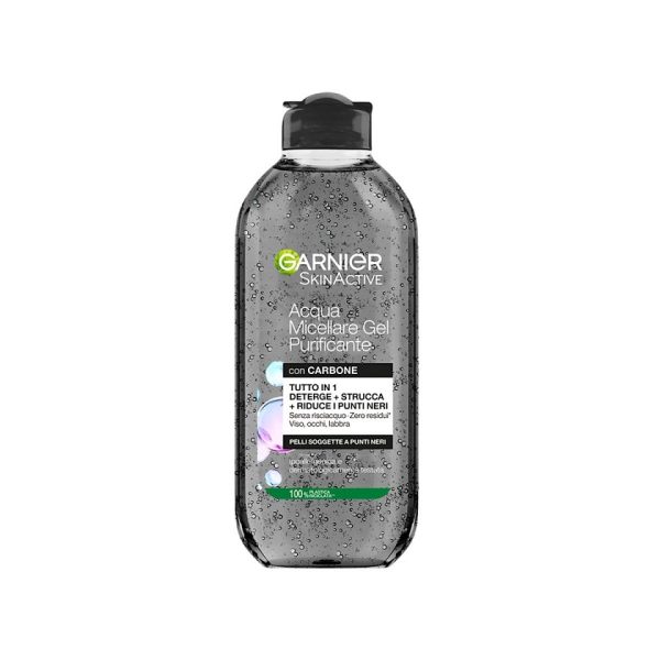 میسلار ژل گارنیر Garnier مدل SkinActive با زغال فعال 400 میل