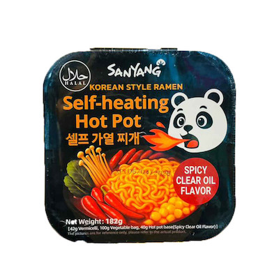 نودل خودگرم تند سامیانگ وزن ۱85 گرم