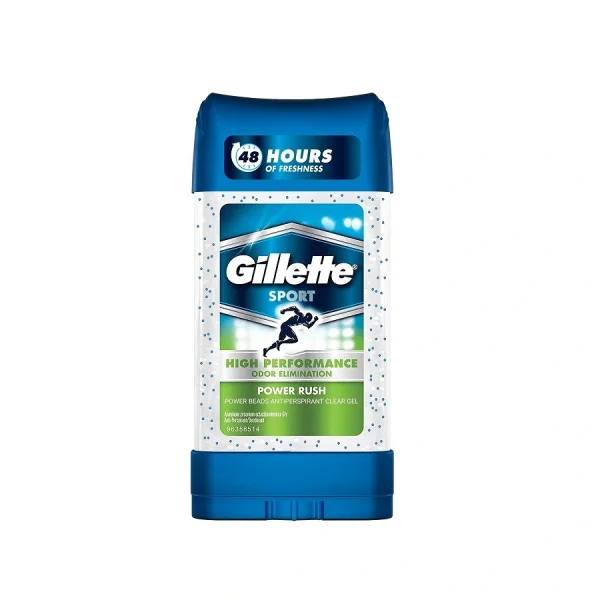 ژل ضدتعریق ورزشی ژیلت مدل Power Rush