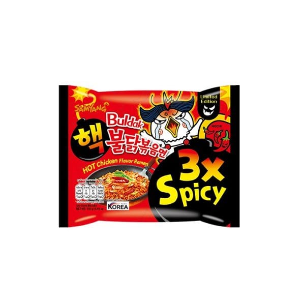 product-grid-gallery-item نودل سامیانگ 3X اسپایسی بولداک بسته ۵ عددی