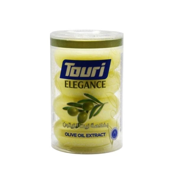 صابون توری با عصاره روغن زیتون بسته 4 عددی