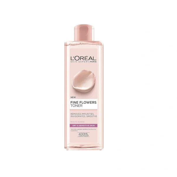 تونر لورال مخصوص پوست‌های خشک و حساس حجم 400 میل