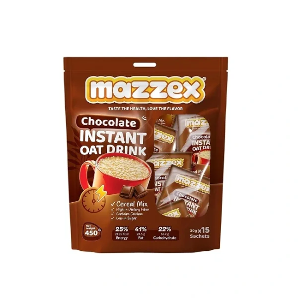 نوشیدنی جو دوسر شکلاتی مازکس بسته 15 عددی