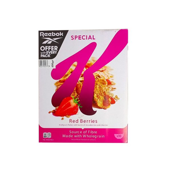 غلات صبحانه کلاگز اسپشیال کی با طعم توت فرنگی 330 گرمی