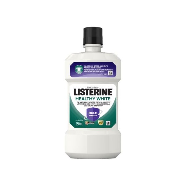 دهانشویه سفیدکننده لیسترین حجم ۲۵۰ میل